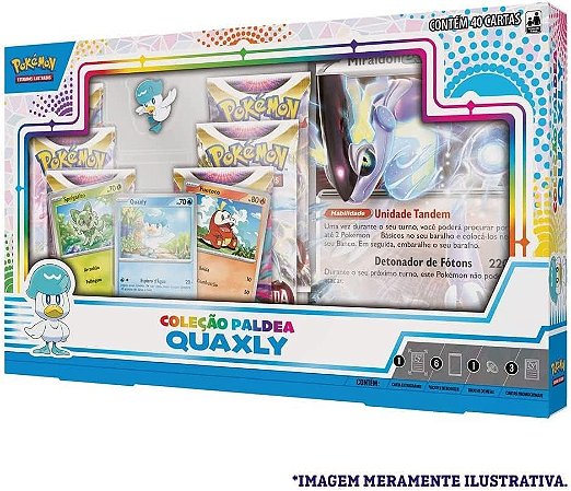 Box Coleção Paldea - Quaxly