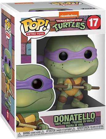 Pop Funko 17 Donatello - Teenage Mutant Ninja Turtles (TMNT)