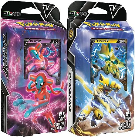 Carta Pokémon Deck V Deoxys/Zeraora