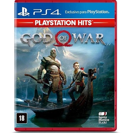 Jogo PS4 Novo God of War PlayStation Hits
