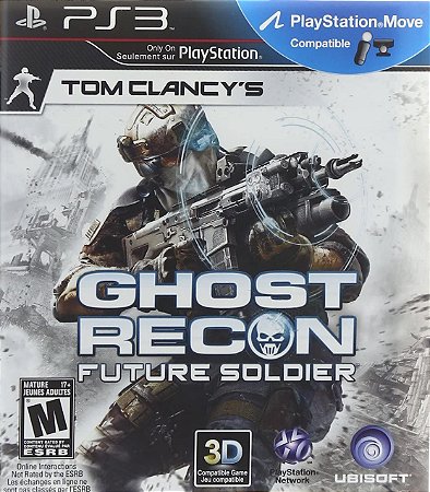 Jogo PS3 Usado Tom Clancy's Ghost Recon Future Soldier