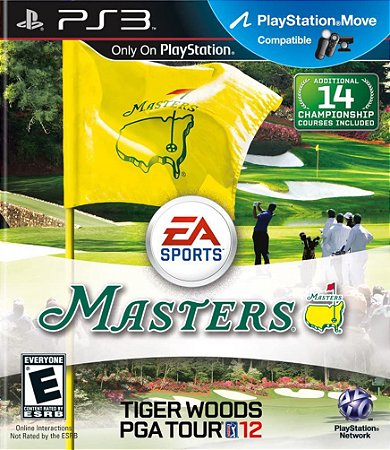 Jogo PS3 Usado Tiger Woods PGA Tour 12