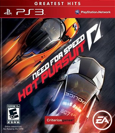 Jogo PS3 Usado Need for Speed Hot Pursuit