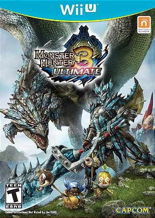Jogo Nintendo WiiU Usado Monster Hunter 3 Ultimate
