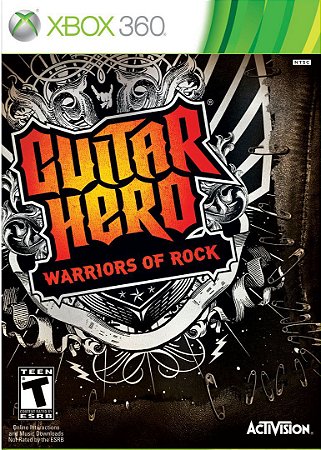 Jogo XBOX 360 Usado Guitar Hero Warriors of Rock