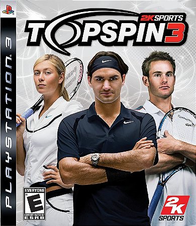 Jogo PS3 Usado Top Spin 3