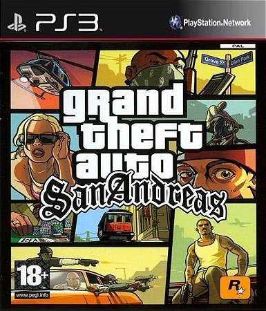 Jogo PS3 Usado Grand Theft Auto San Andreas