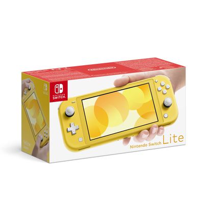 Console Novo Nintendo Switch Lite Yellow