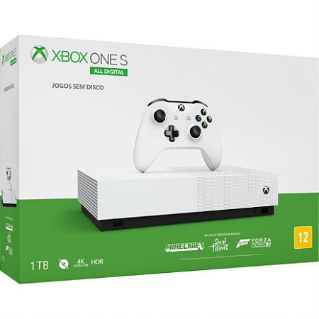 Console Usado Xbox One S All Digital