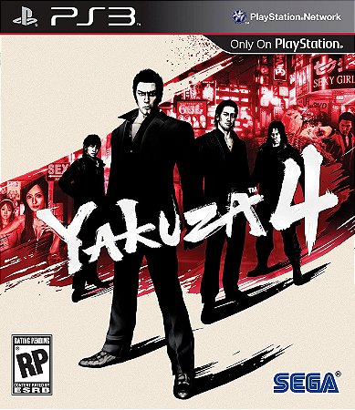 Jogo PS3 Usado Yakuza 4