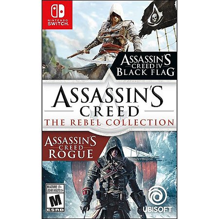 Jogo Switch Novo Assassin's Creed The Rebel Collection