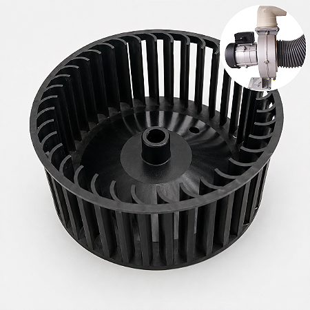 Turbina para Motor da Estação Tira Manchas