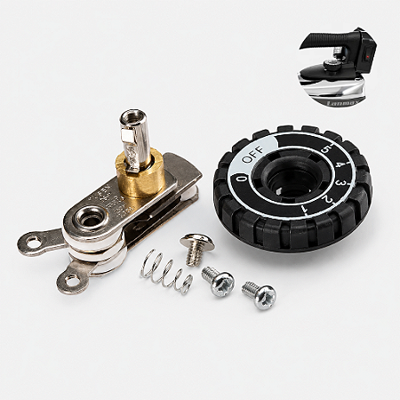 Conjunto Botão + Termostato para Ferro de Passar Industrial