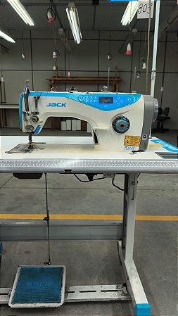 Máquina eletrônica reta Jack, completa