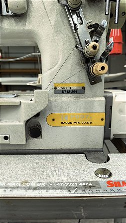 Máquina cobertura eletrônica Siruba, para costura ombro a ombro, type.