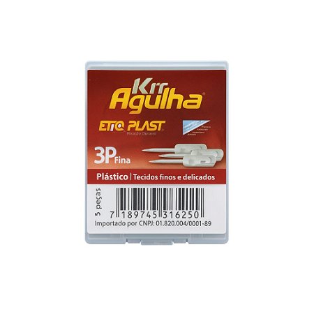 Kit Agulha FINE 3P