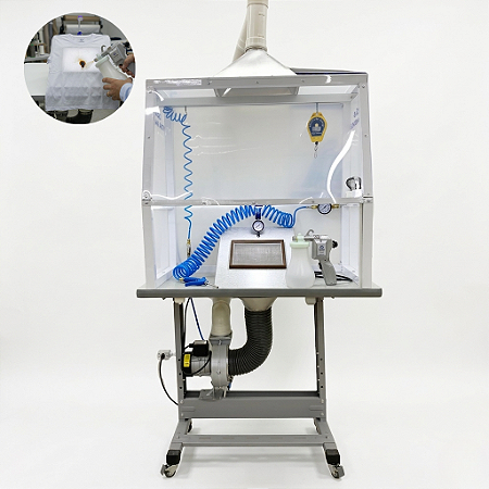 Estação Tira Manchas com Cabine de Proteção | Osmaq