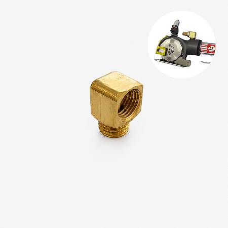 Cotovelo do Silenciador para Máquina de Corte Pneumática