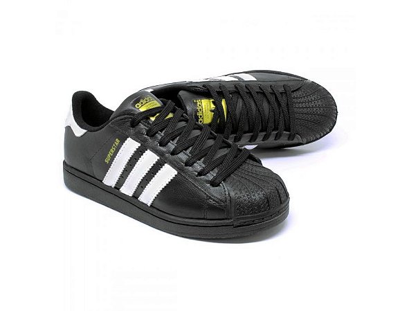 tenis superstar todo preto