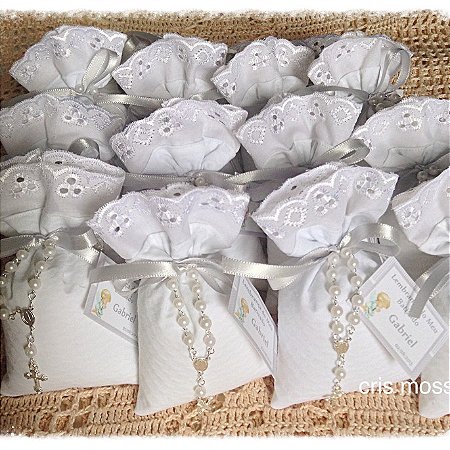 Sachês Perfumados Piquet com Organza (a partir 10 unids)