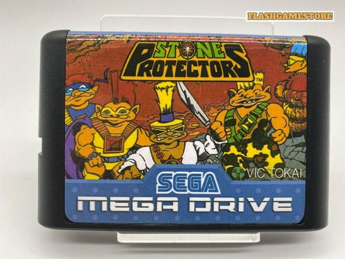Mega Drive Jogo - Genesis - Stone Protectors Pararelo