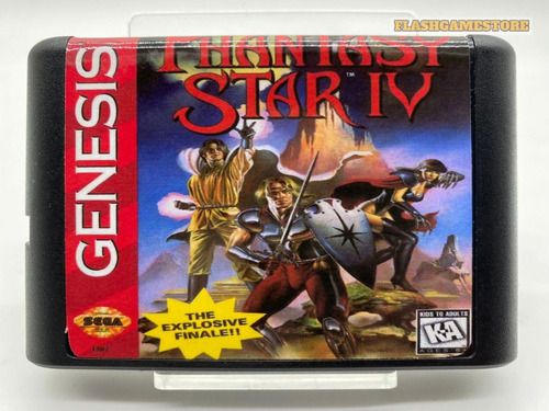 Mega Drive Jogo - Phantasy Star 4 Paralelo