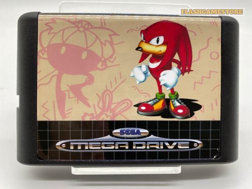 Mega Drive Jogo - Sonic 1 Knukles The Echidna Paralelo