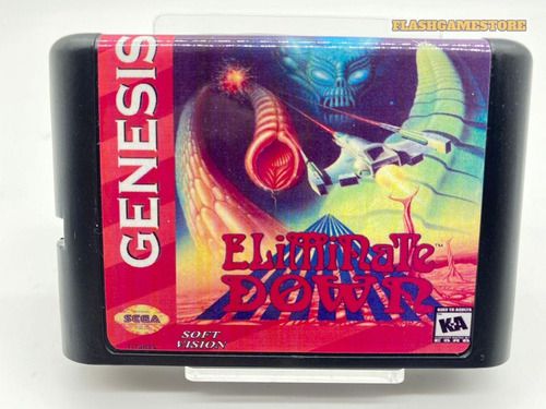 Mega Drive Jogo - Eliminate Dowr Pararelo