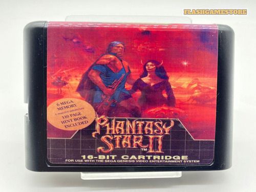 Mega Drive Jogo - Phantasy Star 2 Pararelo