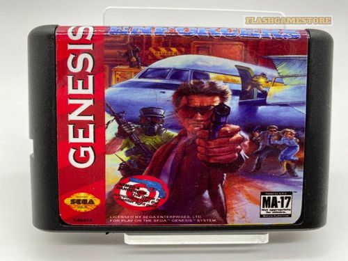 Mega Drive Jogo - Lethal Enforcers Paralelo