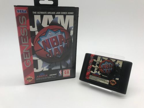 Mega Drive Jogo - Genesis - Nba Jam Original