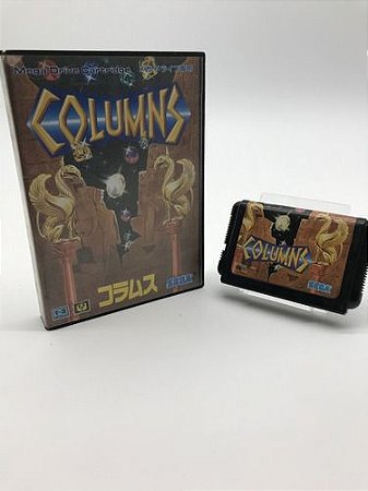 Mega Drive Jogo - Genesis - Columns Japonês Original