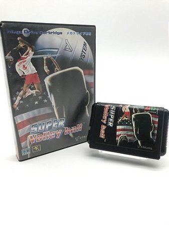 Mega Drive Jogo - Genesis -super Volleyball Japonês Original
