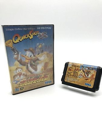 Mega Drive Jogo - Genesis - Quackshot Japonês Original