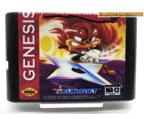 Mega Drive Jogo - Genesis - Zero Paralelo