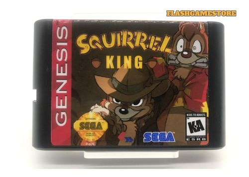 Mega Drive Jogo - Genesis - Squirrel King Paralelo
