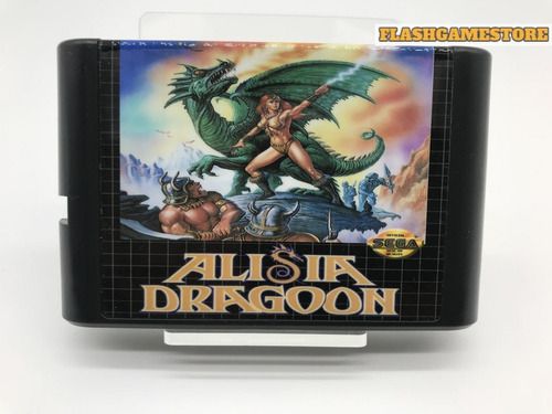 Mega Drive Jogo - Genesis - Alisia Dragon Paralelo