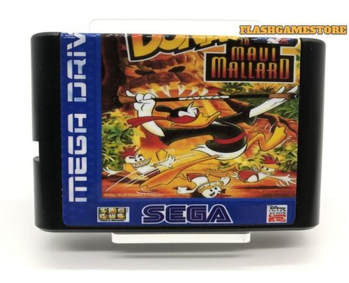Mega Drive Jogo - Genesis - Donald Maui Mallard Paralelo