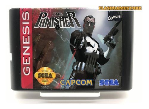 Mega Drive Jogo - Genesis - The Punisher Paralelo
