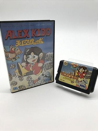 Mega Drive Jogo - Genesis - Alex Kidd Japonês Original