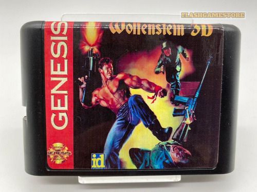 Mega Drive Jogo - Wolfensteim 3d Paralelo