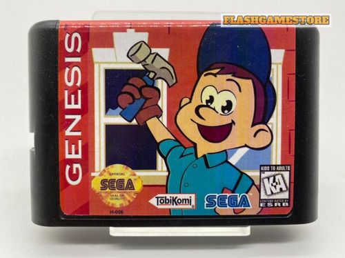 Mega Drive Jogo - Genesis - Fix-it Felix Jr Paralelo