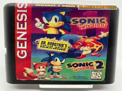 Mega Drive Jogo - Genesis - Sonic Classics Paralelo