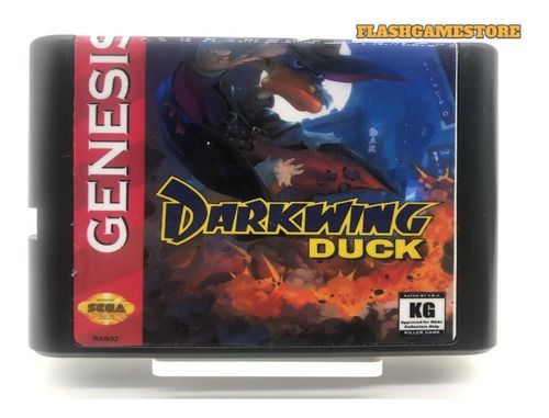 Mega Drive Jogo - Genesis - Darkwing Duck Paralelo