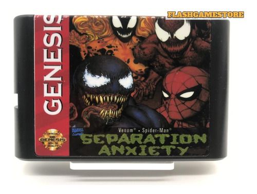 Mega Drive Jogo - Genesis - Separation Anxiety Paralelo