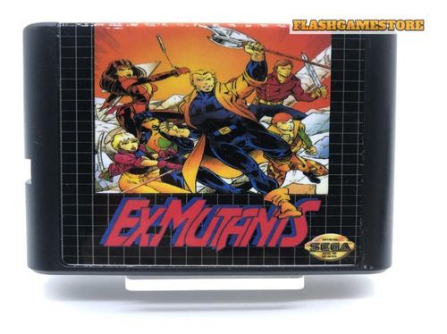 Mega Drive Jogo - Genesis - Ex-mutants Paralelo