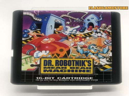 Mega Drive Jogo - Genesis - Dr Robotiniks Mean Bean Paralelo