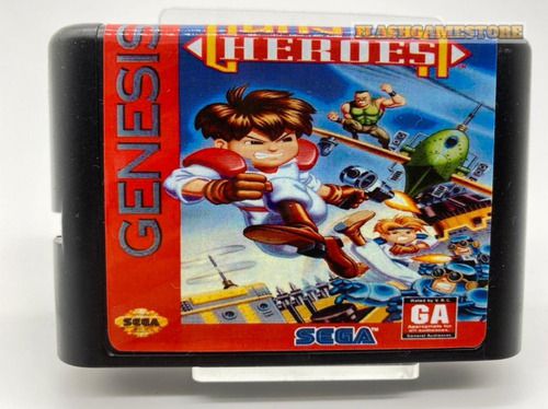 Mega Drive Jogo - Gunstar Heroes *paralelo