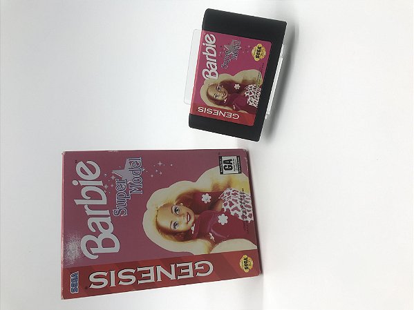 Mega Drive Jogo - Genesis - Barbie Super Model  Original