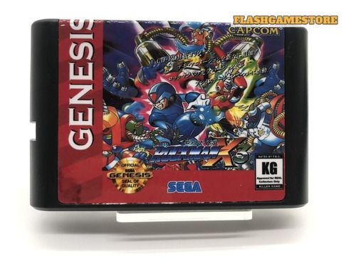 Mega Drive Jogo - Genesis - Rockman X3 Paralelo